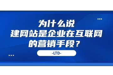 建網(wǎng)站 企業(yè)互聯(lián)網(wǎng)營(yíng)銷與銷售的基石
